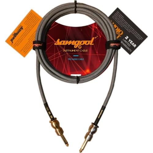 Samgool+guitar cable noise reduction performance electric box bass special professional musical instrument recording audio stage