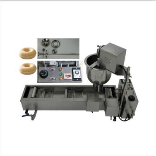 Commercial Automatic Donut Maker Making Machine, Wider Oil Tank, 3 Sets Mold
