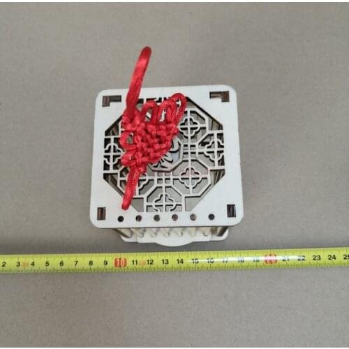 Grasshopper Crawler Reptilian Worms Double Wooden Cloak Handmade Simple Cage Butterfly Dragonfly Exploring Ability Developing