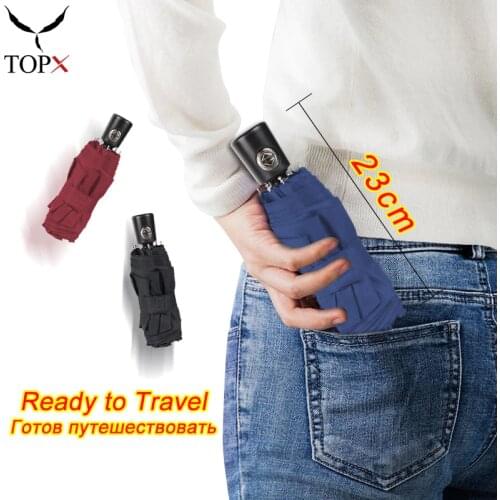 Mini Pocket Portable Umbrella Rain Women Men Fully Automatic 5Folding Waterproof Umbrellas Small Ultralight Travel Kids Umbrella