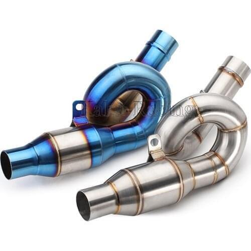 For Kawasaki Z800 2013-2016 Stainless Steel Motorcycle Modified Muffler Exhaust Middle link Pipe slip on adapter Mid tube z 800