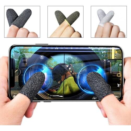 Game Finger Sleeve Breathable Fingertips For PUBG Mobile Games Touch Screen Finger Cots Cover Sensitive Mobile Touch Anti-Sweat