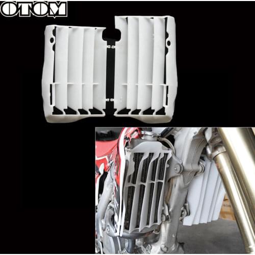 OTOM Motorcycle Water Tank Wind Deflector Radiator Louvers Coolant Air Windshield For HONDA CRF250R CRF450R Motorbike Accessory