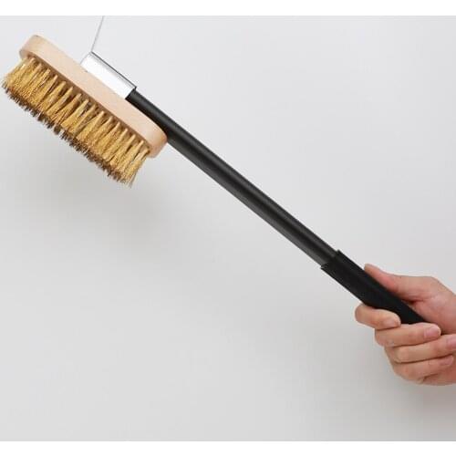 Pizza Oven Clean Copper Brush Scraper Household Grill Brass bbq Rack Machine Cleaning Brush