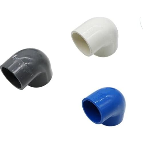 Plastic 32mm PVC Pipe Parts Elbow Coupling Water Supply Pipe Fittings Garden Water Pipe Connector Irrigation Fish Tank Joints
