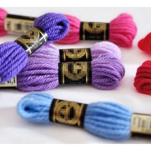 Similar DMC Wool Cross Stitch Handmade embroidery thread carpet threadCommon colors 390 colors