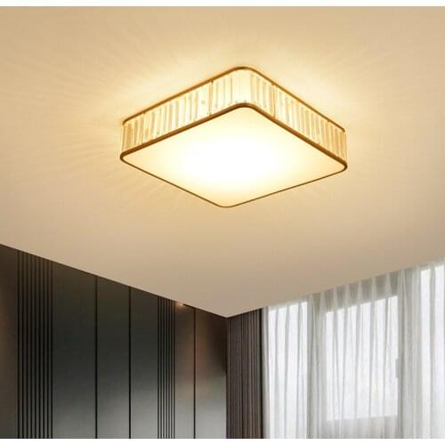 Postmodern Light Luxury Crystal Bedroom Ceiling Lamp Simple Creative Home Room Living Room Lamp Romantic Warm Lamp