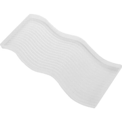 Wavy Tray Epoxy Resin Mold Serving Board Plate Silicone Mould DIY Crafts Jewelry Decorations Ornaments Casting Tool