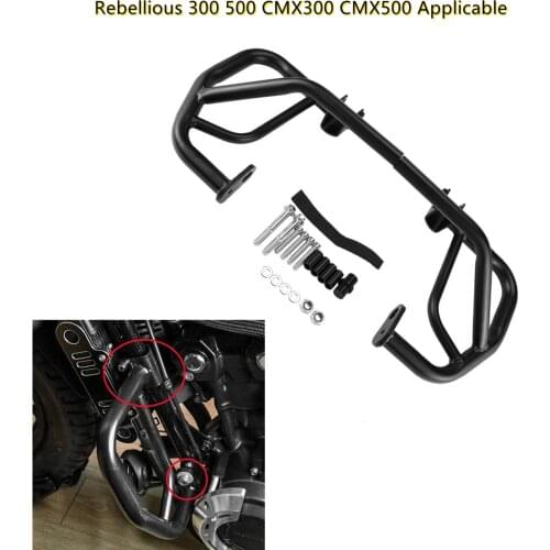 Motorcycle Engine Bumper Guard Crash Bars Frame Protector For Honda Rebel 300 500 CMX CMX500 CMX300 2017 2018 2019 2020