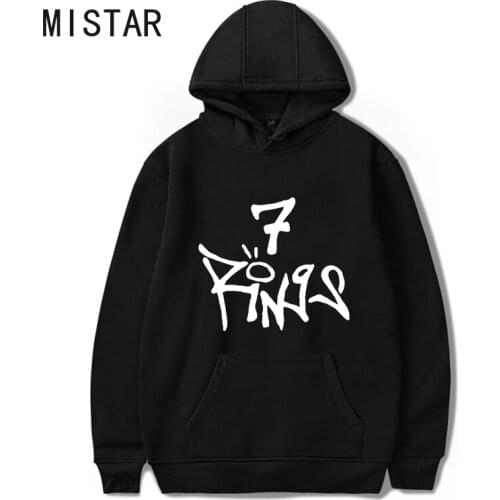 Fashion 7 ring Letter Printed Hoodies Women Long Sleeve Hooded Sweatshirts Hot Sale Casual Trendy Streetwear Hoodies Unisex