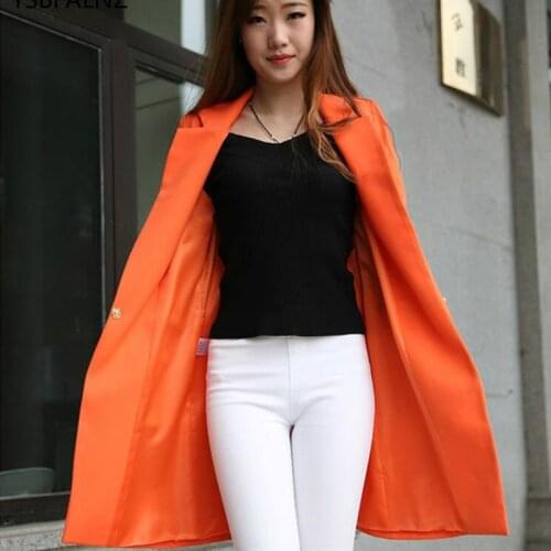 2021 Spring Blazers Women Small Suit Plus Size Long Sleeve Fashion Korean Casual Straight Ladies Tops Slim Wild Autumn Clothing