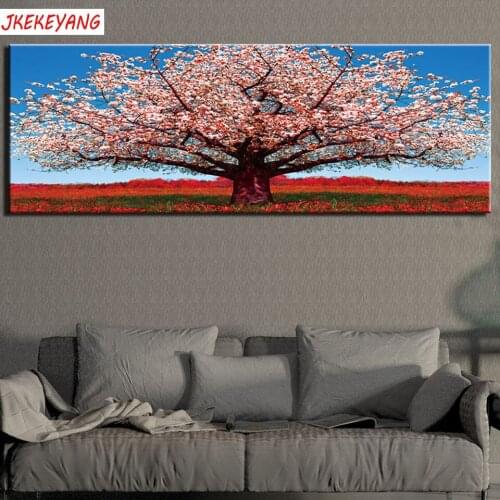 5D DIY square/round Diamond painting Flowers and trees Cross Stitch Diamond Embroidery Pattern Rhinestone J3014