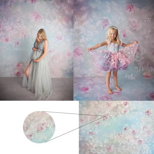 White Floral Backdrop for photography studio kids adult Pregnant woman photography background art studio photo shoot photocall