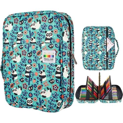 220 Slots Pencil Case School Penal Pencilcase Large Capacity Pen Box for Girls Boys Cartridge Stationery Bag Kit Art Supplies