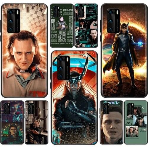 Avenger Loki For Huawei P Smart Z S Pro Plus 2018 2019 2020 2021 Mate 10 20 30 40 RS PRO Plus lite Phone Case