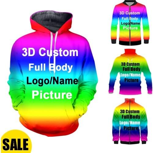 3D Custom Print Single Product Men/Woman 2-piece-set Party Family Clothing Tracksuit Sweatshirt Hoodies Sports Oversize Dropship