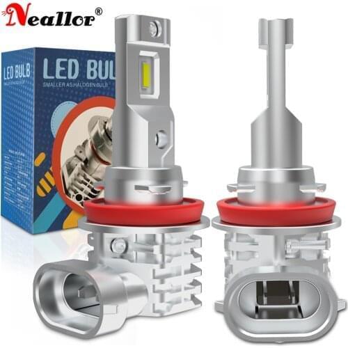 2x H8 H9 H11 HB4 9006 HB3 9005 H4 Bulbs On Cars LED Fog Light Accessories Diode Lamps For Mercedes w204 w211 w203 w212 Cla Benz