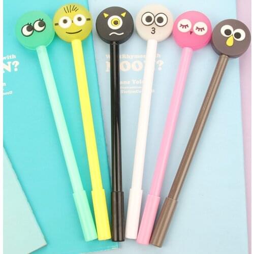Cute lovely korea Manufacturers selling supplies office pen black ink pen neutral pen learning student supplies stationery