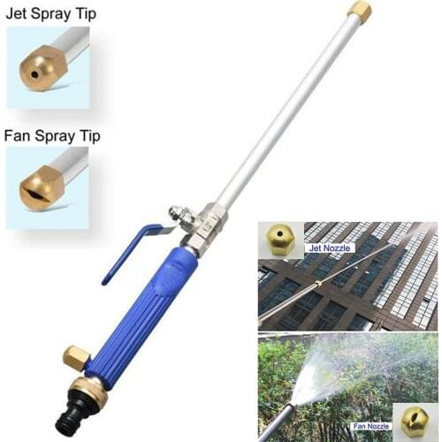 2-in-1 High Pressure Power Washer 49cm Metal Water Gun High Pressure Power Washer Spray Car Washing Tool Garden Water Jet Washer