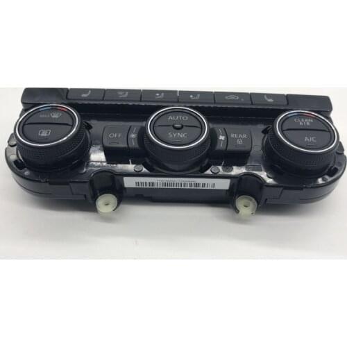 CHESHUNZAI Climatronic Air Condition Control Switch Panel AC Seat Heater air conditionin For VW Passat B7 CC 561 907 044