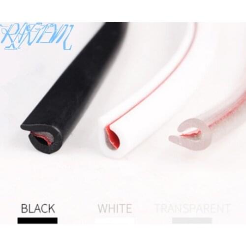 5M"U"Type Car Door Rubber Seal Sound Insulation Sealing Strip For Geely Emgrand X7 EmgrarandX7,EX7 ,FC SUV,Vision X6,NL4