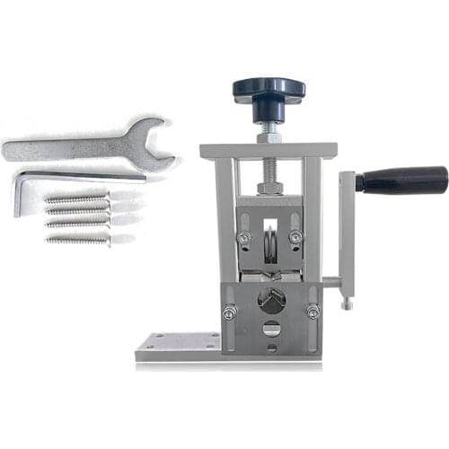 Manual Cable Stripping Machine Waste Wire Peeling Machine Hand Crank Wire-Stripping Machine With Electric Drill Adapter