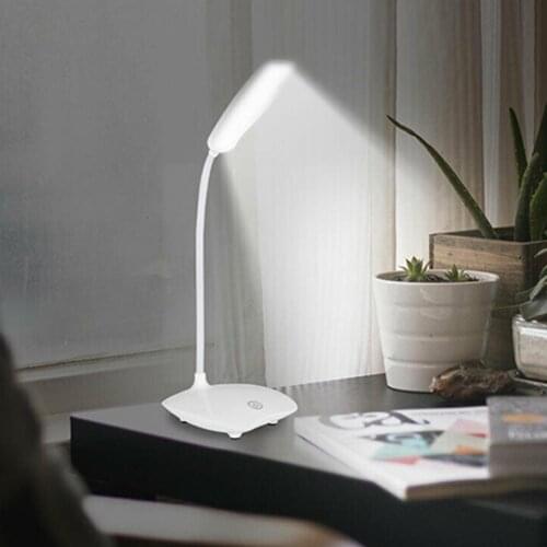 LED Desk Lamp Foldable Table Light Portable USB Powered Table Lamp LED Night Protection Lamp Dimming Eye Lamp Portable O2X6