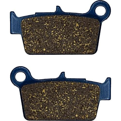 For YAMAHA YZ 250 R/S/T/V-Z/A/B/D-G 2T 03-16 YZ 250 XG 2T 16 WR 250 FR/FS/FT/FV-FZ/FA/FB/FD 4T 03-13 Motorcycle Brake Pads Rear