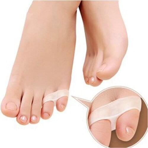 1Pair LittleToe Pinkie Thumb For Daily Use Hallux Valgus Silicone Gel Toe Bunion Guard Foot Care Little Toe Toe Separator