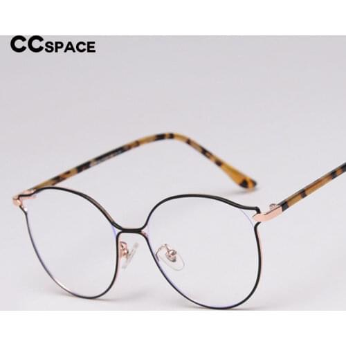 49032 Round Retro Ultralight Glasses Metal Frames Men Women Optical Fashion Computer Glasses