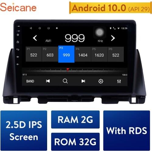 Seicane 10.1 Inch RAM 2GB Android 10.0 Car Radio Head Unit Player for Kia K5 2016 with Bluetooth USB WIFI GPS Navigation RDS