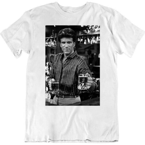 Sam Malone Cheers Fan TV Show White T Shirt