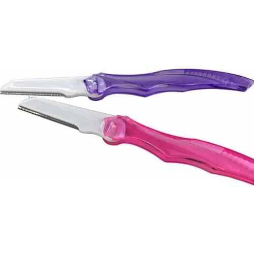 Eyebrow Razor Trimmer Eyebrow Shaping Knife Makeup Tool Hair Revomal Scraper Shaver Women Face Beauty Tool Accessories Sale