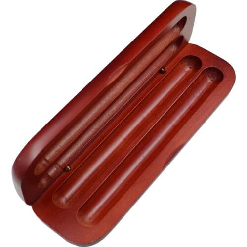 Pencil Case For 2 Pens Nature Wood Retro Personalized Pencil Case Wooden Writing Materials Pen Storage Box School