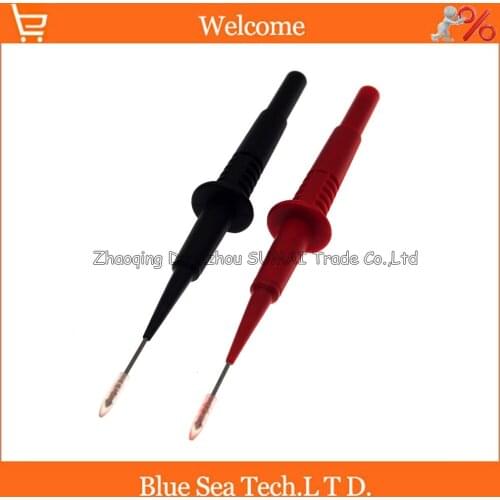 DIY 1mm back probe Pin,1mm Test probe adaptor with 4mm socket for car test,CATII 600V /MAX. 1A