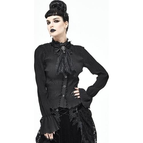 Gothic Medieval Vintage Palace Style Bow Tie Lace Lace Bow Tie Neck Tie Prom Banquet Gorgeous Costume Accessories