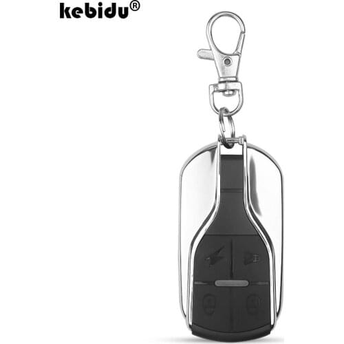 Kebidu 433MHZ Wireless RF Remote Control 4 Keys Copy Controller 433 MHz Electric Gate Garage Door Remote Control