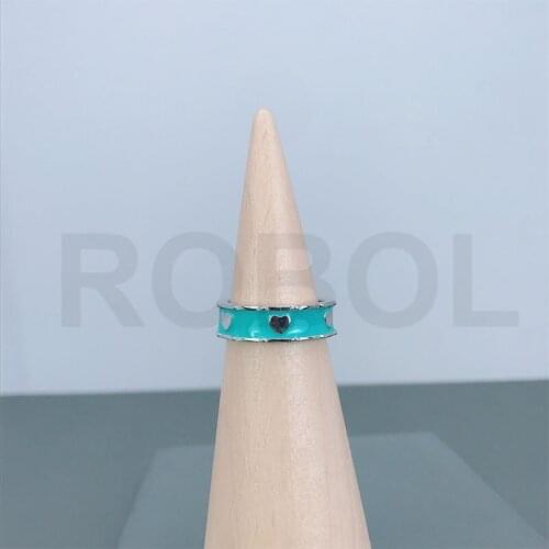 New high-end original quality charm 925 silver love heart ring suitable for beautiful ladies to wear enhance temperament