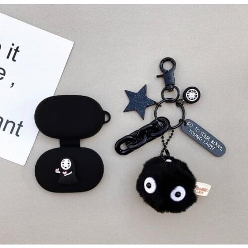 Fairydust Cartoon Key Ring Cute Cover For Airdots Case For Xiaomi Redmi Airdots Soft Silicone Protective Shell Charging box