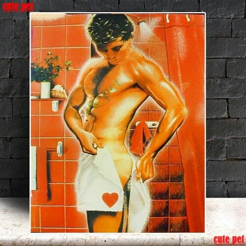 5D Bathroom man DIY Diamond Painting Embroidery Drawing Needlework Gift Full Diamond Mosaic Cross stitch Home Decor puzzle