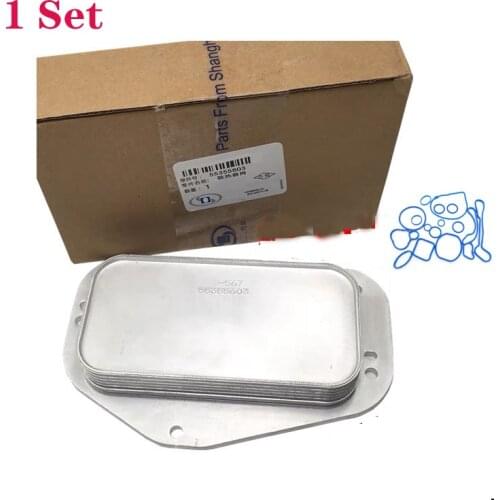 Original Engine Oil Cooler for Chevrolet- Cruze Orlando Sonic Croma Aveo 5 G3 OPEL Astra Zafira Signum Vectra 55571687 55355603