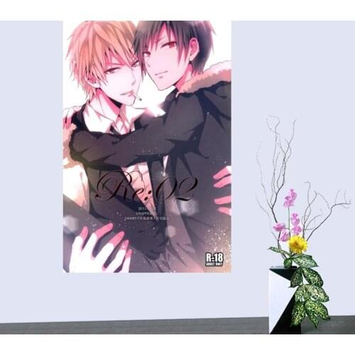 Custom Durarara Cloth Silk Fabric poster Home Decoration Wall Art New Cloth Silk Fabric wall poster print