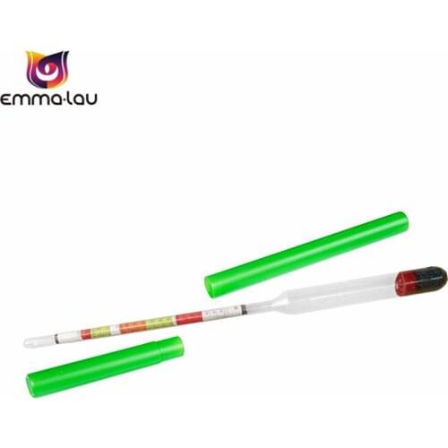 3 IN 1 Portable Alcoholometer Hydrometer Glass Tester 250 mm Home Beer Wine Making Gadget Malt Juice Meter 0.990-1.160