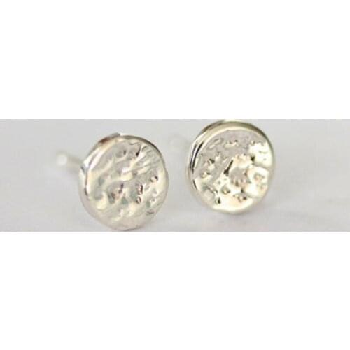 Wholesale 10 Pairs Fashion Uneven Round Cake Stud Earrings Sun Studs Jewelry For Women Factory Direct Sale Free Shipping