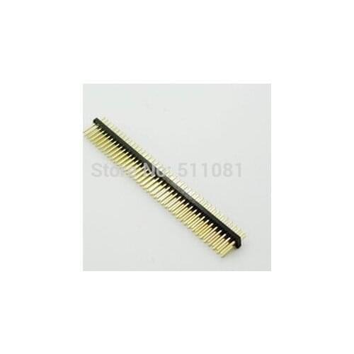 10PCS 1.0mm Pitch 1.0 1MM 2*50 PIN , Dual Row Double Dip Type Connector 180 Degrees 2X50PIN female 2* 50P