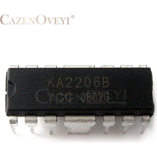 10pcs/lot KA2206B KA2206 DIP-12 In Stock