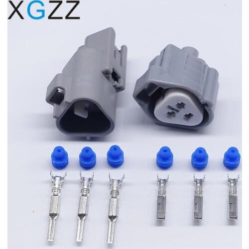 5 Sets 3 Pin Female Male Sumitomo 6189-0179 11016 Connector For Toyota Camry Corolla Honda Accord Fit Civic Ignition Coil Plug