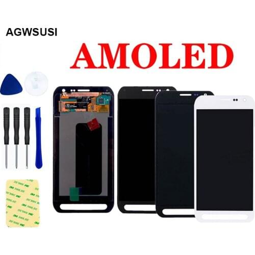 AMOLED For Samsung Galaxy S6 Active G890 G890A LCD Display Screen + Touch Screen Digitizer Sensor Assembly LCD Replacement