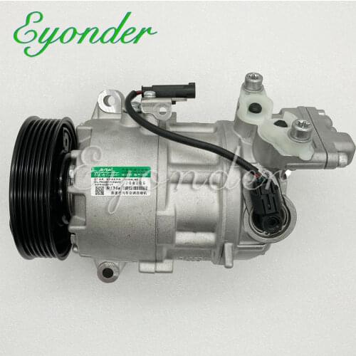CSE613C Auto A/C AC Air Con Conditioning Compressor PV6 for BMW 1 Series 116i 118i 120i E81 2006-2012 64529182793 64509145351