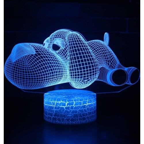 Teen Room Decoration Night Light Puppy Pet USB Lamp Bedroom Child Nightlight Table Led Lights for Kids Plug in Baby Gifts Bulbs